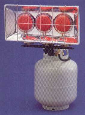 Propane Infra-Red Heater, MH42T, MH24T